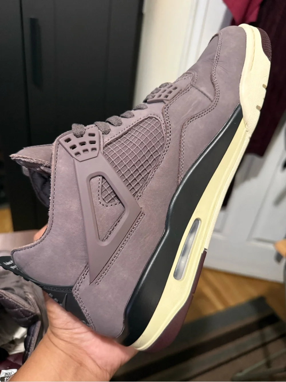 Men's Purple High-Top Athletic Sneakers